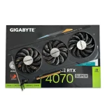 گرافیک Gigabyte Windforce RTX 4070 Super OC 12G GDDR6X استوک در حد نو گارانتی تا 1407/05