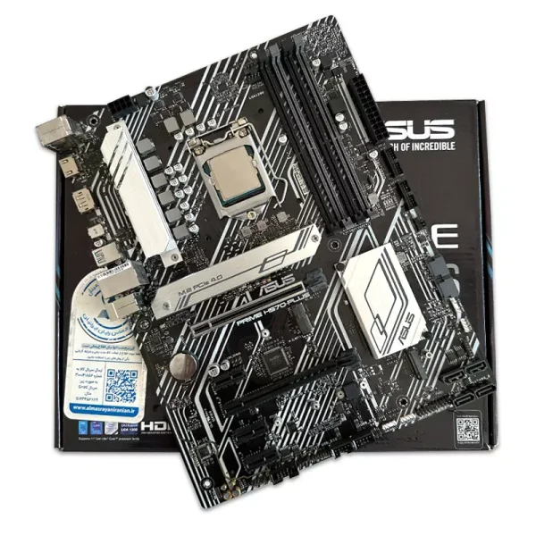 باندل مادربرد Asus Prime H570 Plus + Core i5 11400f استوک در حد نو