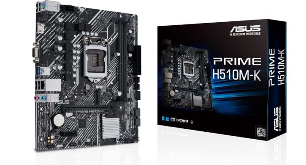 ASUS Prime H510M-K + Intel Core i3 10100F (2) باندل H510M-K و i3 10100F
