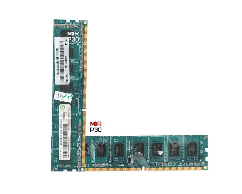 RAMAXEL 2GB DDR3 1333Mhz MRP30 (1) مشخصات فنی رم 2GB DDR3 استوک
