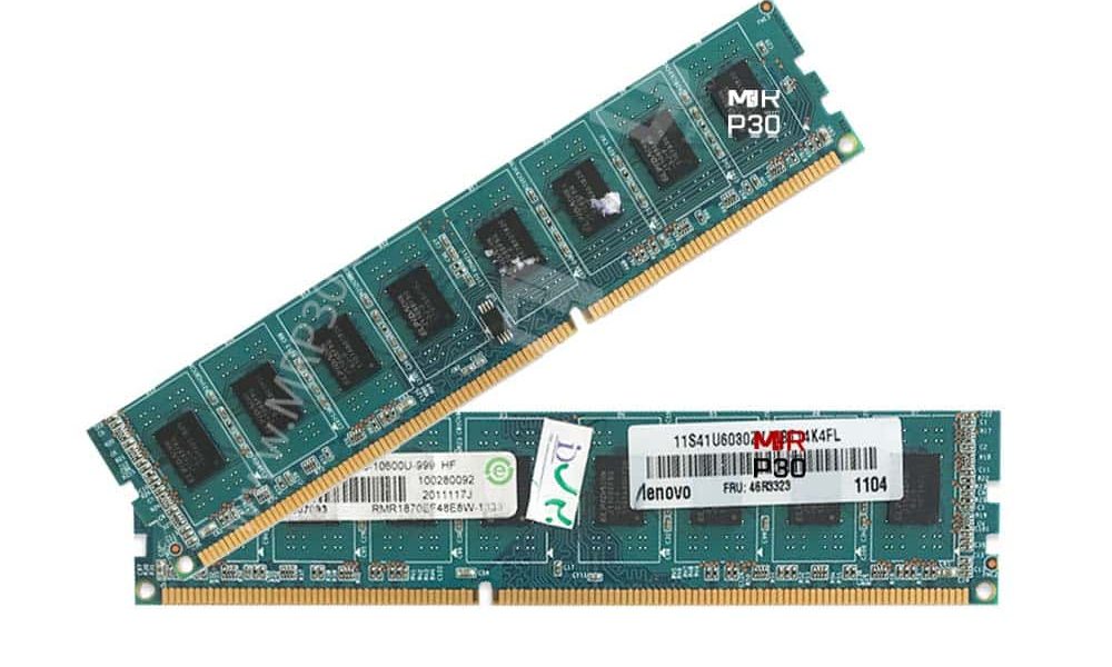 RAMAXEL 2GB DDR3 1333Mhz MRP30 (2) خرید رم 2GB DDR3 استوک