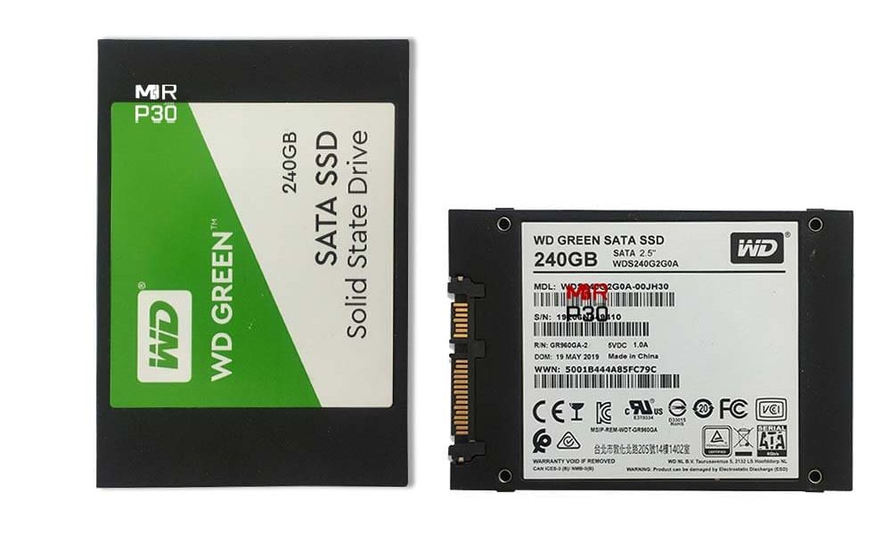 قیمت SSD وسترن 240g